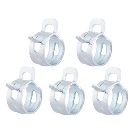 Kijima 104-2206 Motorcycle Parts Hose Power Band, Arch Type, 0.5 inches (12 mm), General Purpose, Steel, Pack of 5