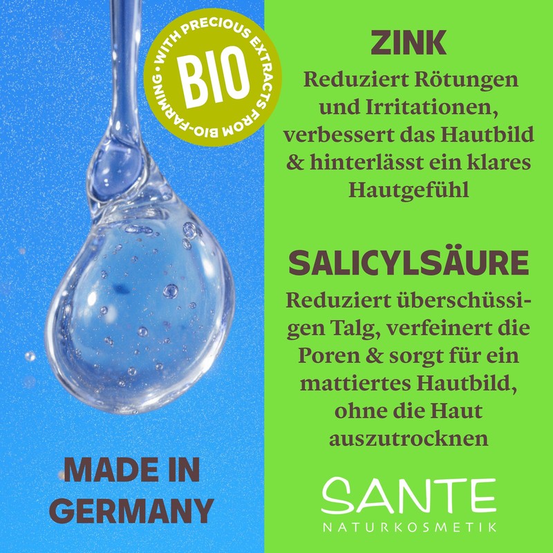 SANTE Naturkosmetik Pore Control brufoli Stop – 15 ml –