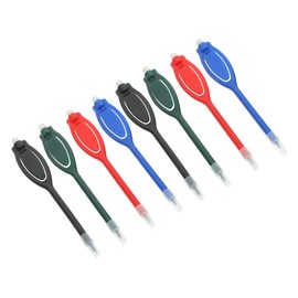 CORHAD 20pcs Portable Golf Pencils Erasable Scoring Pencils for Golf Beginners Artists and Note-Taking for Office Home and Scrapbooking Black Blue Green Red