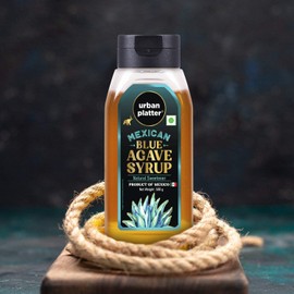 Urban Platter Mexican Blue Agave Syrup | 17.64 Oz (500g) | Natural Plant-Based Sweetener | Low Glycemic, Vegan & Gluten-Free | Perfect Sugar Alternative for Tea, Coffee, Baking & Desserts