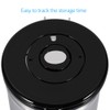 1.5L 304 Stainless Steel Airtight Coffee Beans Container Storage Canister