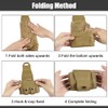 Tactical Molle Dump Pouch, Foldable Dump Bag, Mesh Drawstring Utility
