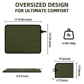 Portable Sitting Pad, 17.9'' x 14'' Oversized Camping Seat Cushion