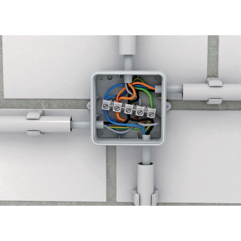 Unitec 40209L Junction Box For Surface Mounting IP65 162 x