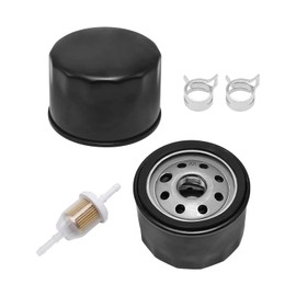 wabklove Oil Filter 49065-7007 for Kawasaki FR/FX600V FR/FS730 FR/FS451V FS481V FS691V FR/FS651V 4 Cycle Engine FB460V FC420V FC540V FD501D FD590V with Fuel Filter (3)