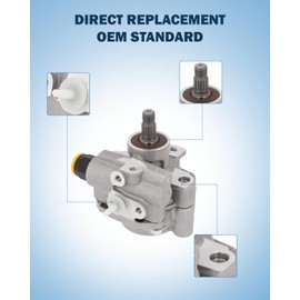 ECCPP Power Steering Pump fit for Lexus GX470 2003 2004 2005 2006 2007 2008 2009 4.7L 4663CC 285Cu. In. V8 GAS DOHC Naturally Aspirated Replace #21-5371