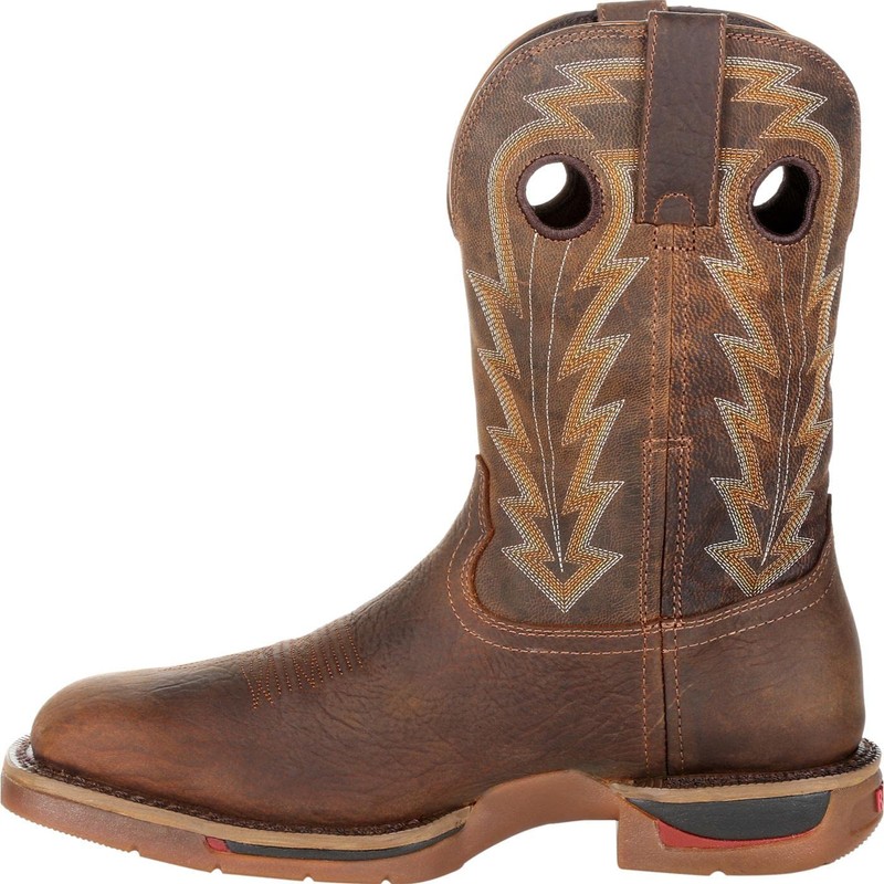 ROCKY Long Range 11" Waterproof Western Boot Size 11(W)