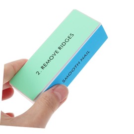 OHPHCALL Essential Nail Care Tools 10 Count 4 Way Nail Buffing Sponge Block for Edge Filing Ridges Removal Smoothing and Polishing