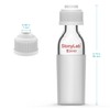StonyLab Glass Thermometer Adapter, Inlet Thermometer Adapter with 24/40 Inner