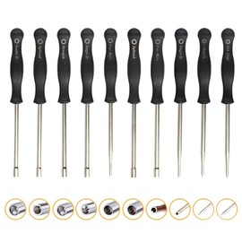 Ciworta Carburetor Adjustment Tool Tune up kit Carb Adjusting Tool for Common 2 Cycle Small Engine Echo- Echo for Husqvarna MTD Ryobi Homelite String Trimmer，Carburetor Screwdriver Repair kit