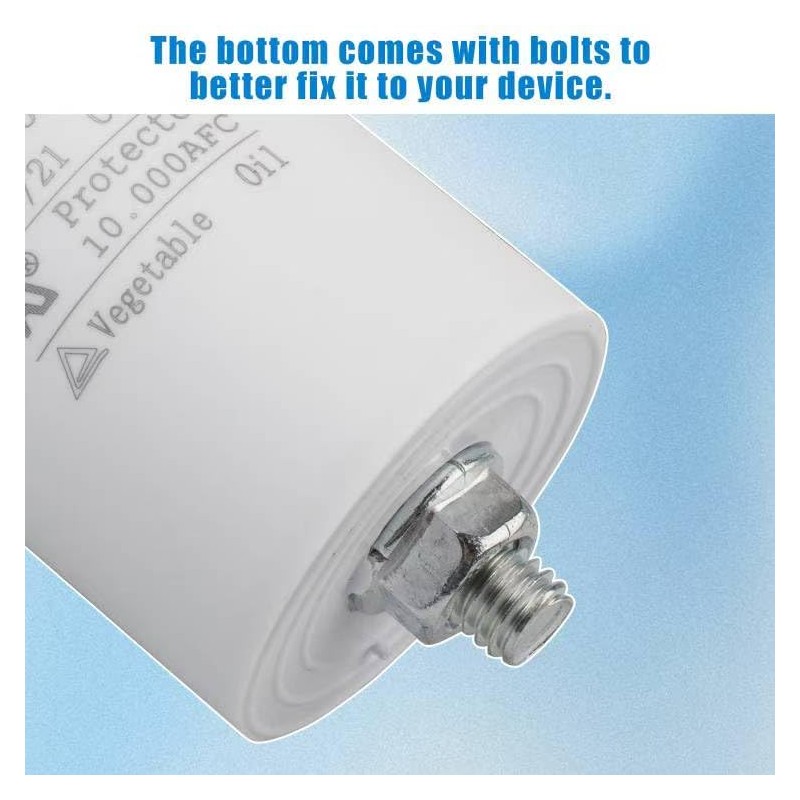 CBB60 Run Capacitor 450V AC Double Insert 50/60Hz for Air