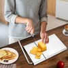 WarmHut Cheese Slicer Wire Cutter, Stainless Steel Cheese Cutter Board