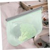 PACKOVE Silicone Food Storage Bag Airtight Leak Refrigerator Container for