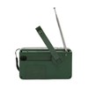 Solar Hand Crank Radio Multifunction Portable Rechargeable Emergency Radio with