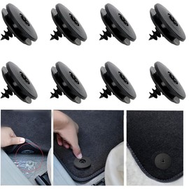 Car Floor Mats Clip Mounting Clips,10 PCS Floor Mat Carpet Lock Clips Anti Slip Carpet Buckle Universal Car Floor Mats Fastening Closure Clip Universal Fixing Clip for Vehicles,Floor Mats,Panel