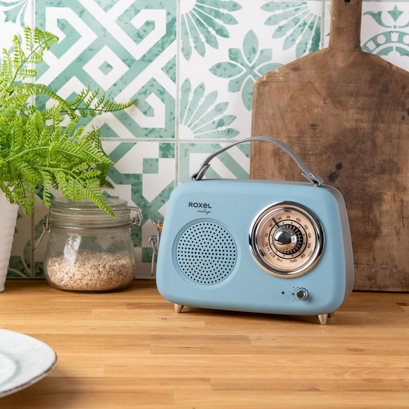 Roxel RFM01 Retro FM Radio Party speaker – Timeless Design,