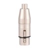 Mavis Laven XLR to RCA Adapter, 3-Pin XLR Female to