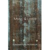 Songwriter's Notebook: Music and Lyrics Notebook, Songwriting Journal, Lined Pages