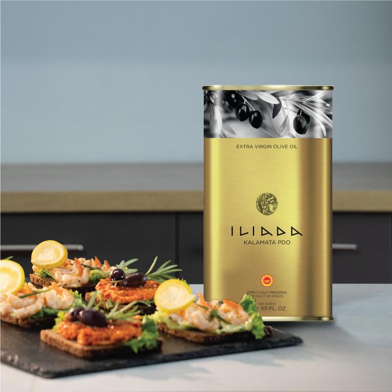 Iliada Kalamata PDO Extra Virgin Olive Oil, 3Lt | Multi-Awarded