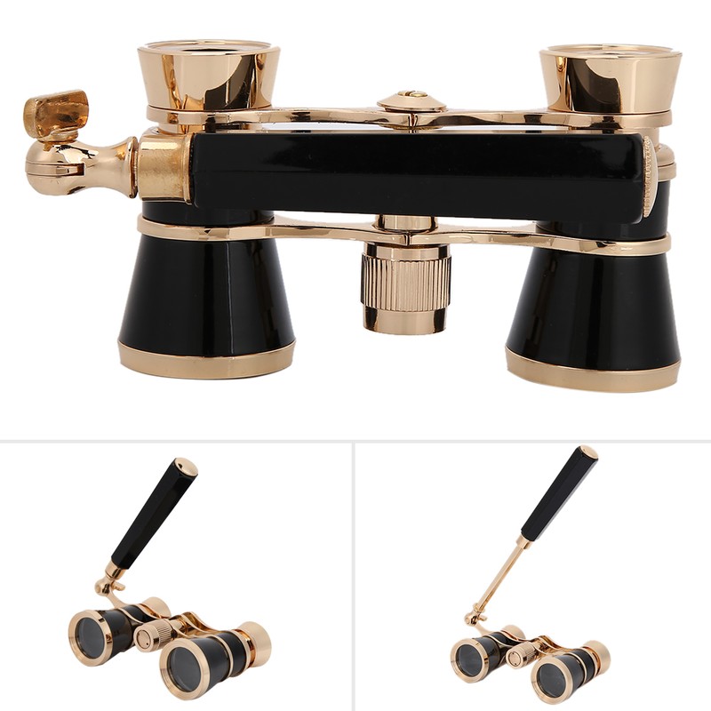 3X25 Opera Binocular Telescope Theater Portable for Women Girls Children