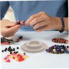Healeved 1set DIY Bracelet Bead Board Durable Design Tray for