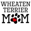 CafePress Wheaten Terrier Mom Sticker Square Bumper Sticker Car Decal