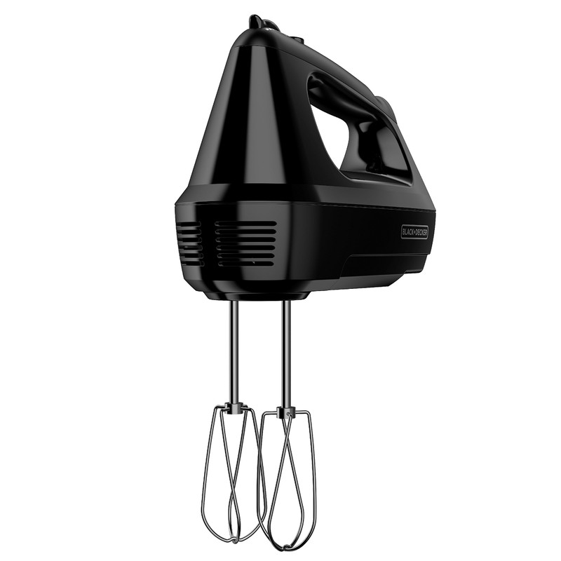 BLACK+DECKER MX3200B 6-Speed Hand Mixer with Turbo Boost, Black
