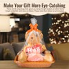 Yeumk Shrink Wrap Bags for Christmas Gift Baskets 18x24 Inches