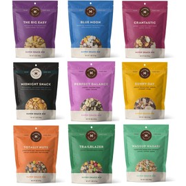 Hammond's Candies | All Flavors Super Snack Mix | 9 Bags, Great for Snacking | Handcrafted in the USA