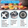 Blade Replacement parts for 600w & 900w NutriBullet Blender 32/24/18OZ