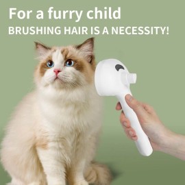 Unbranded 3in1 Pet Steam Brush Dog Hair Brush Cat Hair Brush Electric Steam Spray