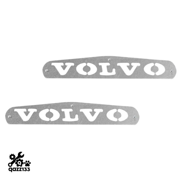 Ozmich Pair Universal Mud Flap Plates/Weights VOLVO 24" x 4"