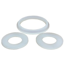 Bamkyait Connector Seals Gaskets Set Air Pump Gasket Washers Fits for Coleman Lay-Z-Spa Inflatable Hot Tub Hearter Spa Replacement Parts 1A and 2B/C