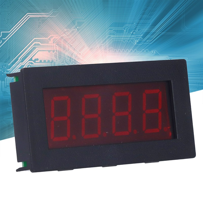 PLC Display LED Serial Port Meter Communication 4Digit DC536V for