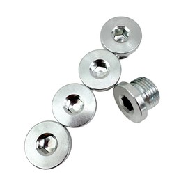 Exhaust Plug M18 O2 Sensor Plugs Lambda Sensor Locking Screw Thread Plug 5 Pieces (Plugs)