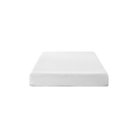 Modern Contemporary Urban Design Bedroom 6inch Twin Size Mattress, White, Fabric