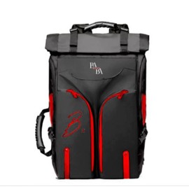 BABA Backpack Redefine Laptop Backpack - Limited Edition Waterproof Designer Office and College Backpacks for Women and Men with Multiple Pockets, Fits 17-Inch Laptop, 37 Liters, Black bag