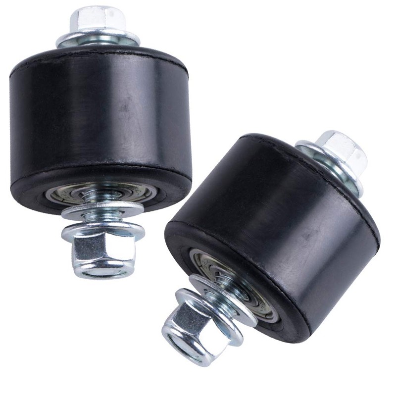 MRELC Black Lower Chain Roller Guide Set For Yamaha YFZ