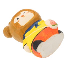 DOITOOL 3pcs Wooden Carved Monkey Figurine Monkey Decor for Home Office Elegant Journey West Statue Unique Wooden Ornament for Bookshelf Display Cabinet