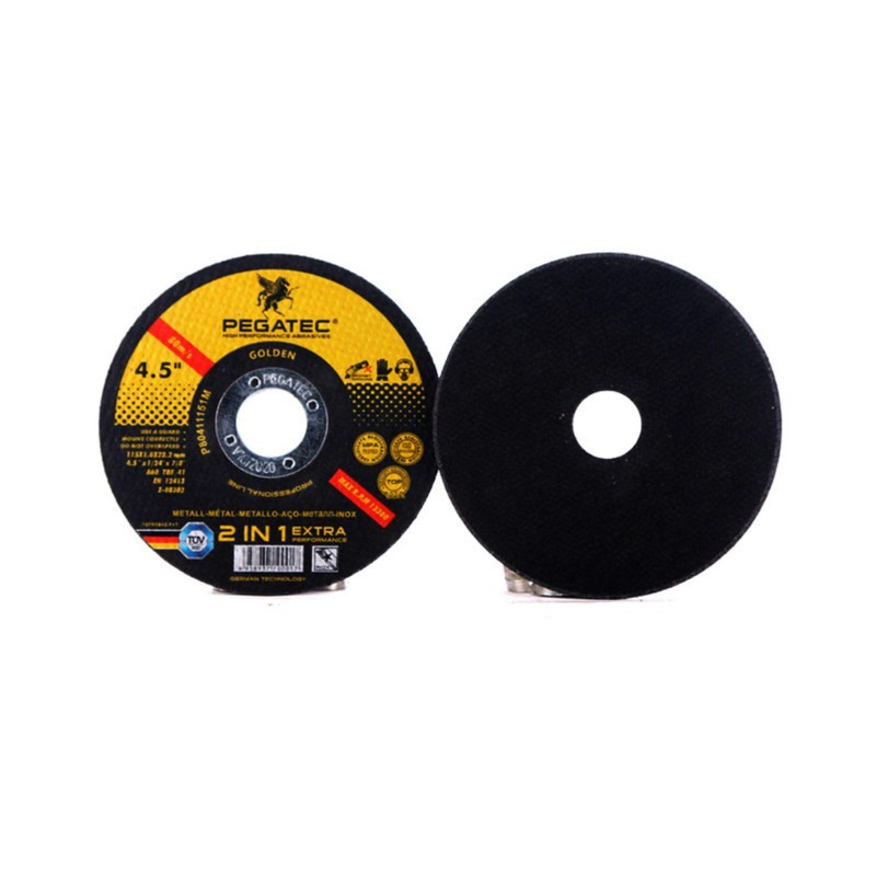 PEGATEC Cut Off Wheels 6 Pack, 115x1.0x22.2mm Ultra Thin 4