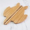 Totally Bamboo Sea Turtle Shaped Cutting Board and Charcuterie Serving