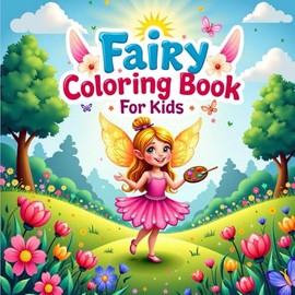 Fairy Coloring Book For Kids