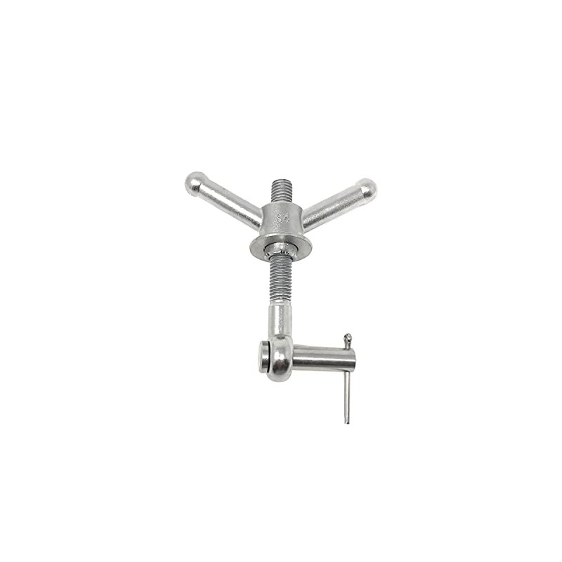 Gloxco Stainless Steel Wing Nut Assembly for Manway Hatches Found