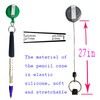 XILAOTOU Duty Retractable Pull Pen Holder -Thick Nylon Cable- Ideal