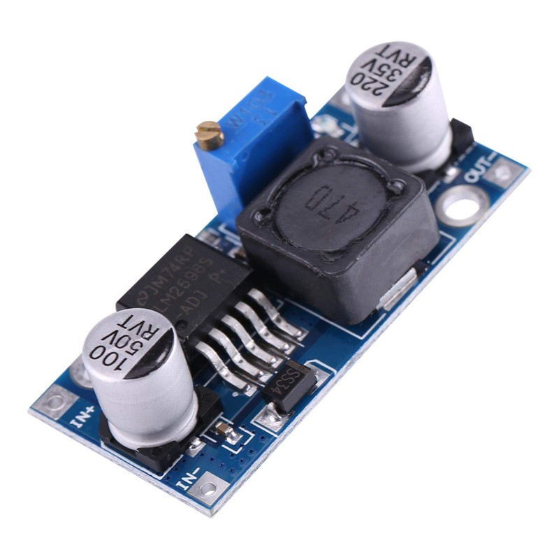2pcs Ajustable DC Converters 3A Step-down Power Supply Modules3.2V~35V to