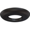 Crimson AV CAE Decorative Escutcheon Plate, Black, Clamps around 1.5"