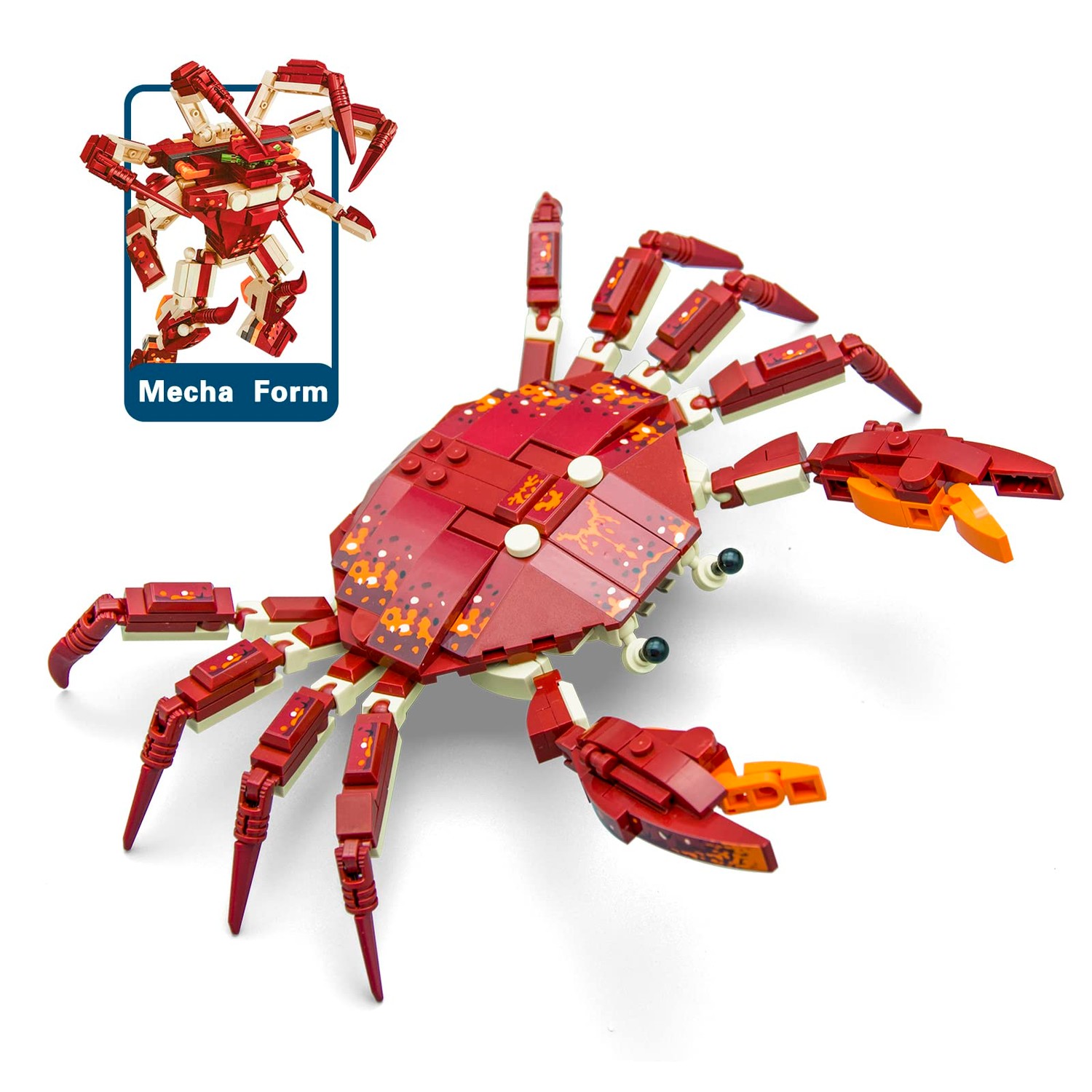 Neomoner Ocean Animal Building Blocks, Deep Sea Creatures Building Toy ...