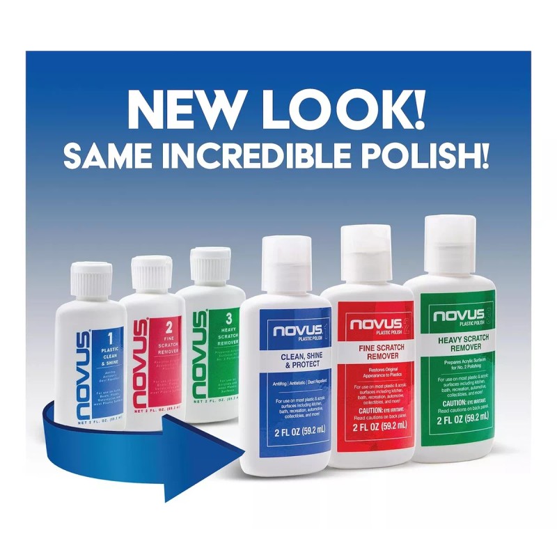 Novus 7100 Pulido Para Plástico Kit De Novus 7100 -