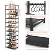 LANTEFUL 10 Tiers Tall Shoe Rack 20-25 Pairs Boots Organizer