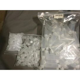 Unbranded 80 pcs 10ml Lip Gloss Empty Tubes, Refillable Clear Lip Gloss Containers